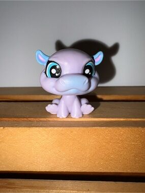 Mini LPS Littlest Pet Shop Purple Hippo PVC #274